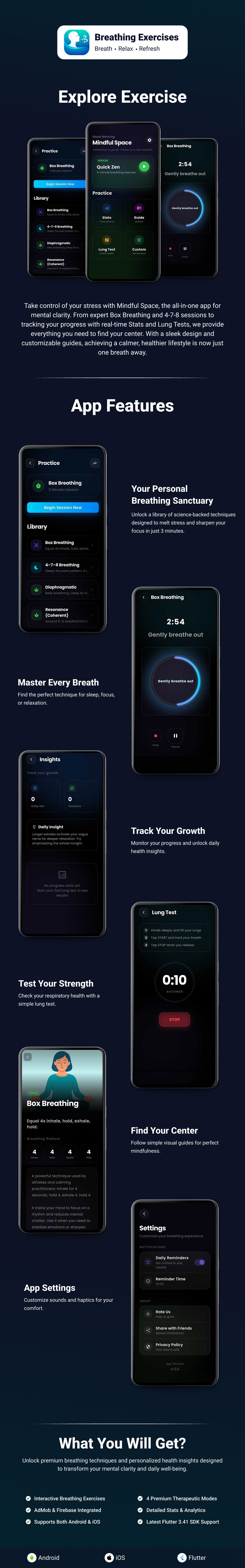 Breathing Exercises App - The Ultimate Zen & Mindfulness Solution